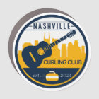 Magnet de voiture du club de curling de Nashville