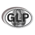 Magnet de voiture "GLP Tepeyac ・ MX" - Style ovale