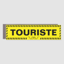 Magnet de voiture touristique sur mesure