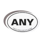 Personnaliser votre ville ou votre ville Abréviati