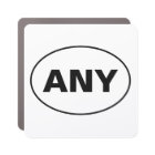 Personnalisez votre ville ou votre ville Euro Oval