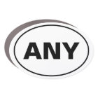 Personnalisez votre ville ou votre ville Euro Oval