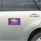 Purple Graduation Simple Bold Moderne Casquette Or