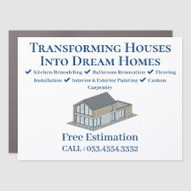 Services de promotion de transformation en maisons