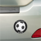 Soccer Maman Soccer Ball noir et blanc