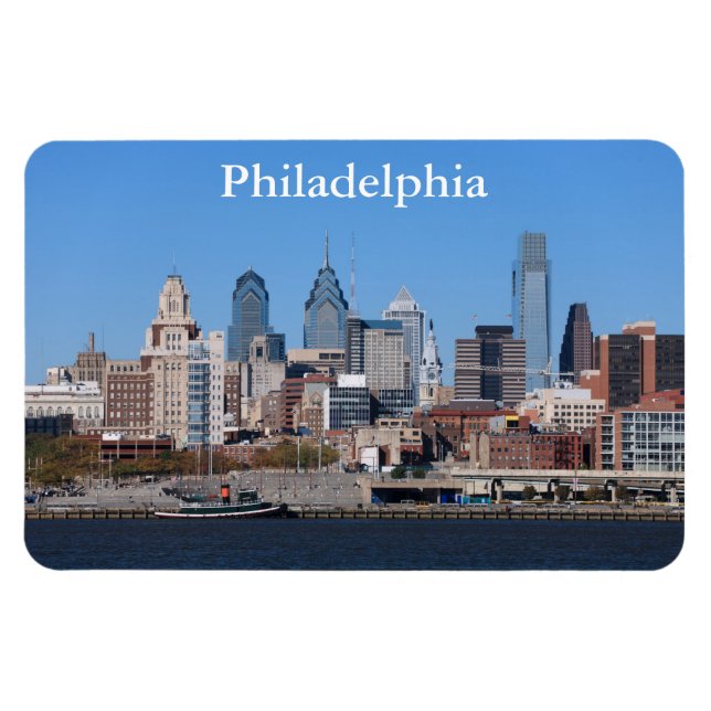 Magnet Premium Philadelphia Skyline (Horizontal)