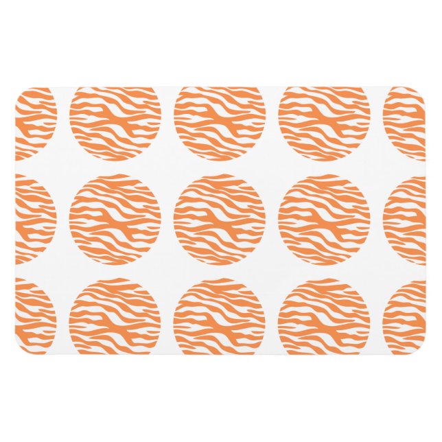 Magnet Premium Pois d'impression Zebra (Horizontal)