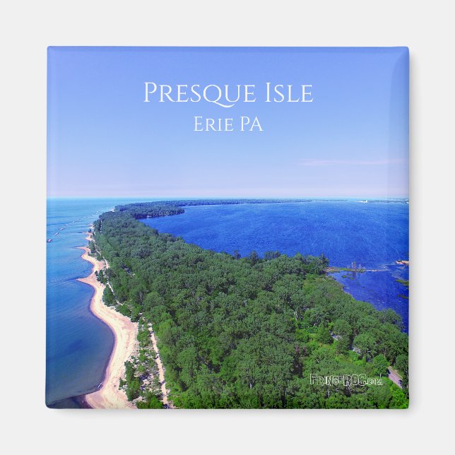 Magnet - Presque Isle Erie PA (Devant)