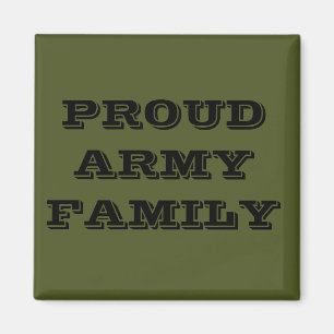 Magnet Proud Army Family