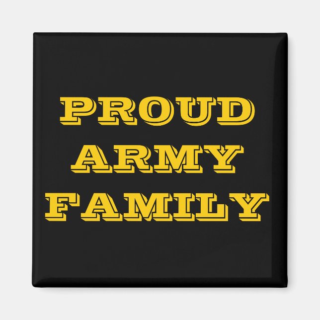 Magnet Proud Army Family (Front)
