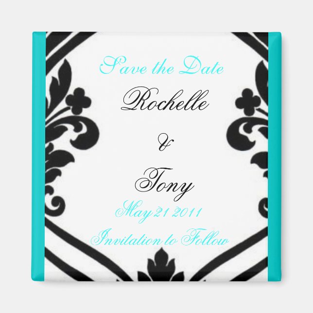 Magnet Réservez la date (Devant)