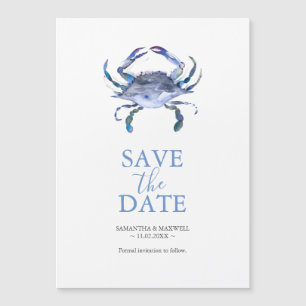 Magnet Réservez la date de mariage de destination