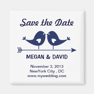 Magnet Réservez la date mignonne