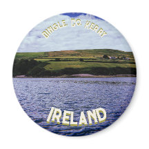 Magnet rond de la péninsule de Dingle