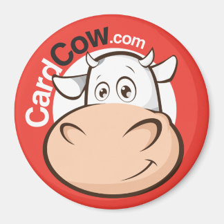 Magnet rond du logo CardCow