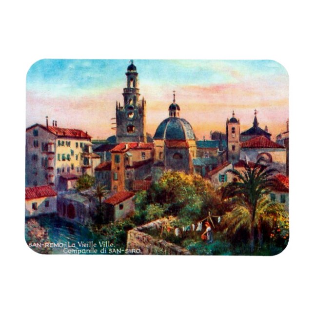 Magnet - San Remo, Italie (Horizontal)