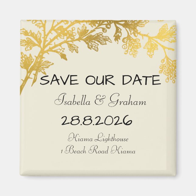 Magnet - Save Our Date (Front)