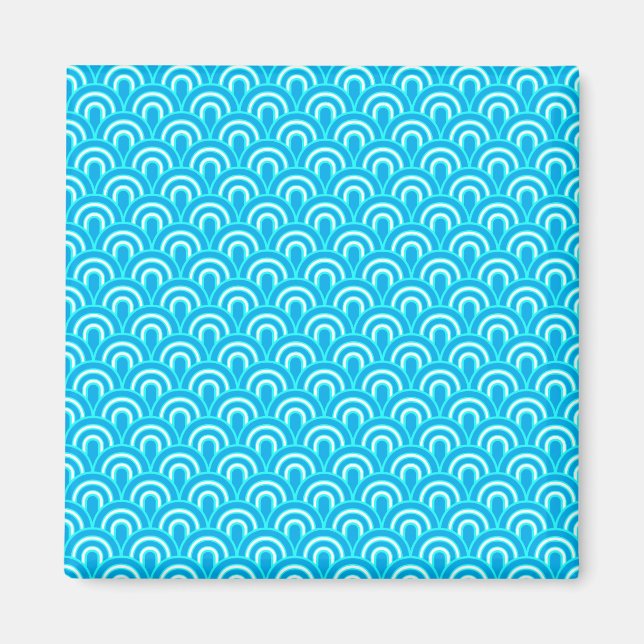 Magnet Seamless retro pattern (Front)