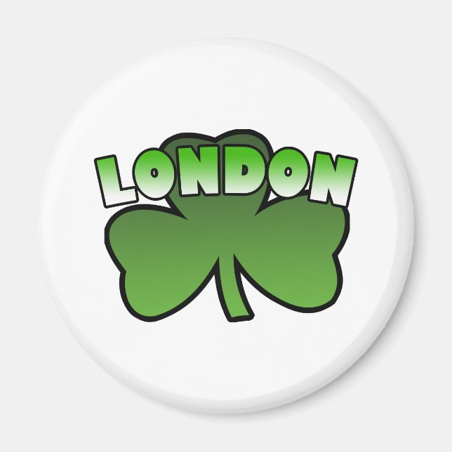 Magnet Shamrock de Londres (Devant)