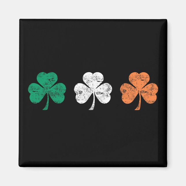 Magnet Shamrock irlandais (Devant)