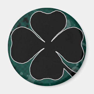 Magnet Shamrock noir