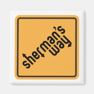 magnet "Sherman's Way"