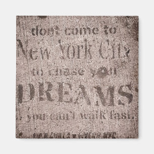 Magnet "Sidewalk Dreams-Little Italy, NYC"