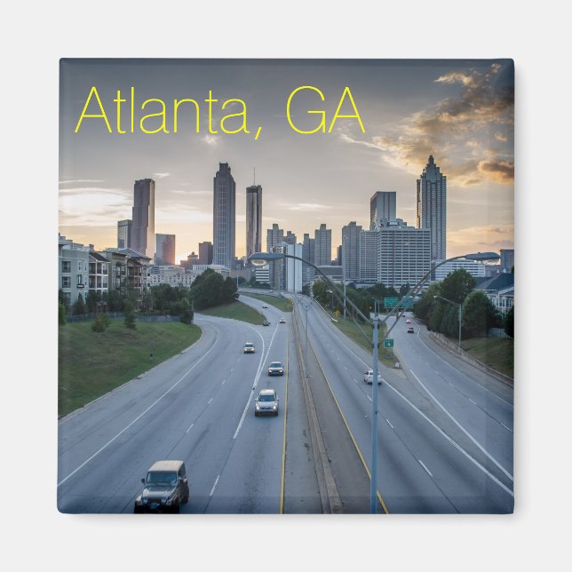 Magnet Skyline Atlanta (Devant)