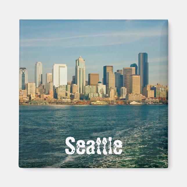 Magnet Skyline Seattle (Devant)