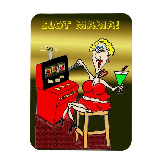 MAGNET SLOT MAMA LUCKY 7 (Vertical)