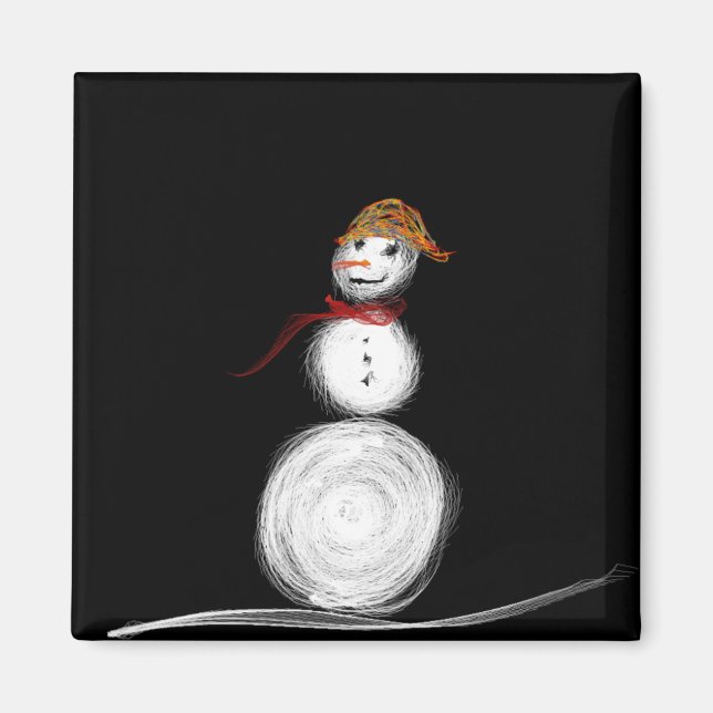 Magnet  Snowman (Front)