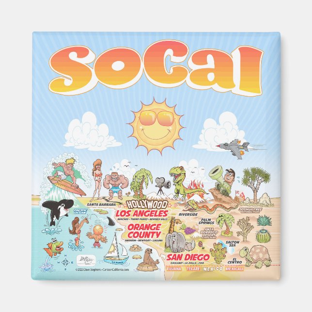 Magnet SoCal (Devant)