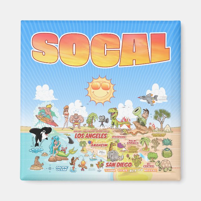 Magnet SoCal (Devant)