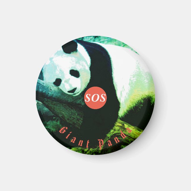 Magnet SOS Panda (Front)