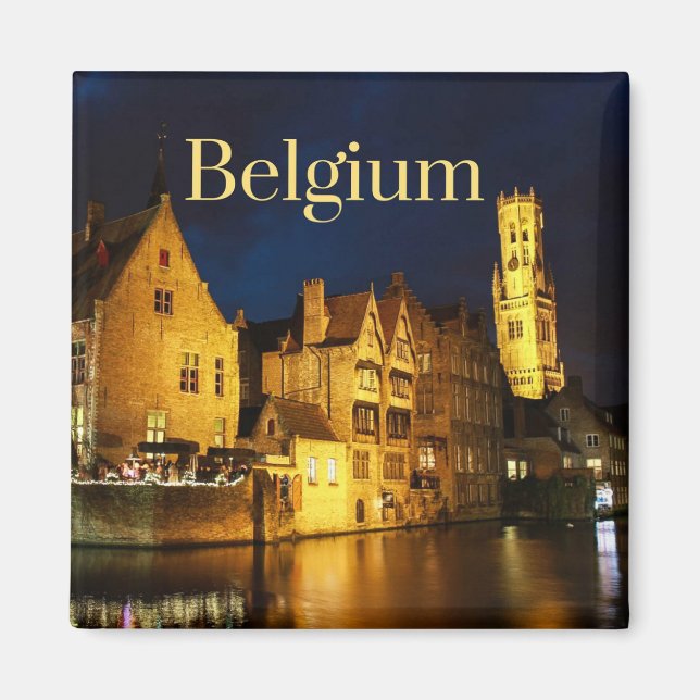 Magnet souvenir de Belgique (Devant)