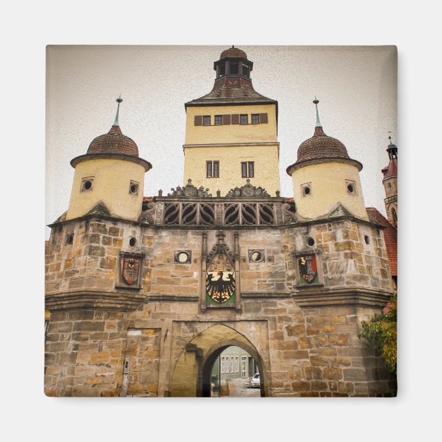 Magnet souvenir de Weissenburg en Bavière (Devant)