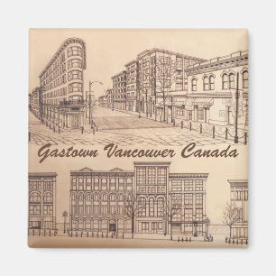 Magnet Souvenir Magnet de Vancouver Boutons cadeau