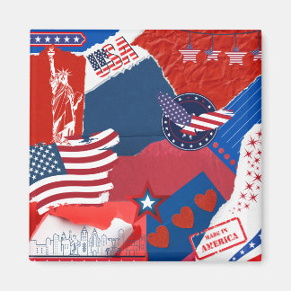 Magnet souvenir USA