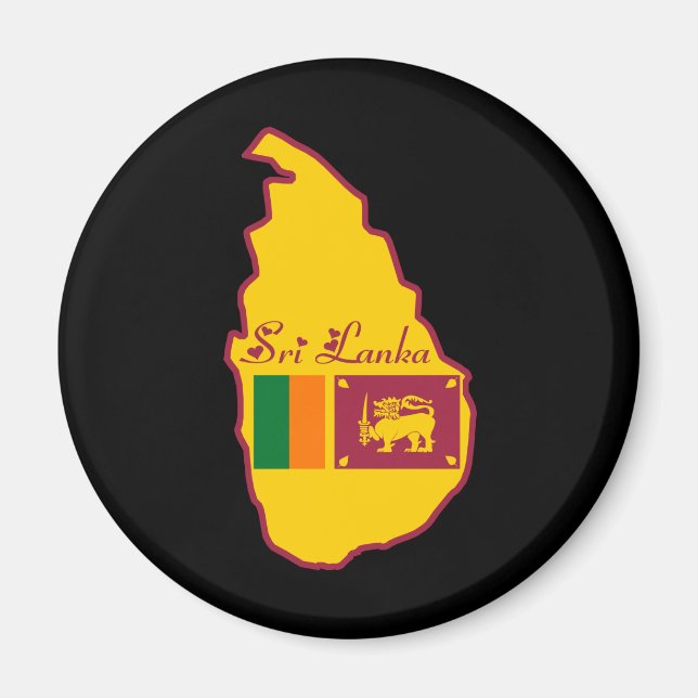 Magnet Sri Lanka (Devant)