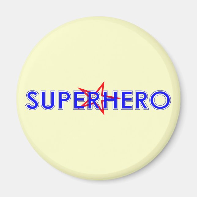 Magnet superhero (Devant)