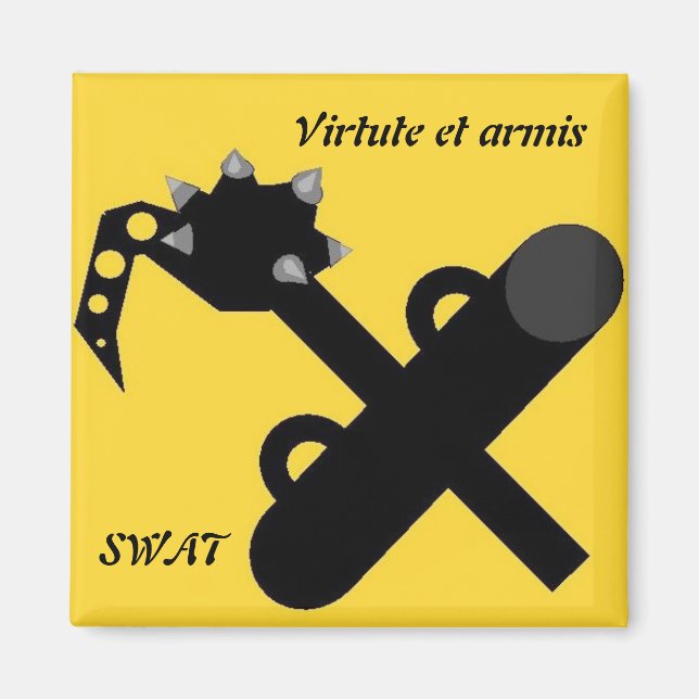 Magnet SWAT Virtute et armis (Devant)