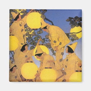 Magnet: The Lantern Bearers - Maxfield Parrish Magnet