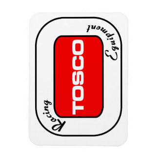 Magnet TOSCO Racing 3" x 4"