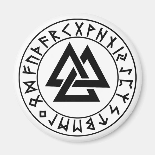 magnet Tri-Triangle Rune Shield (Front)