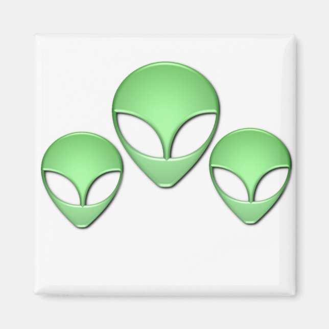 Magnet trio Alien (Devant)