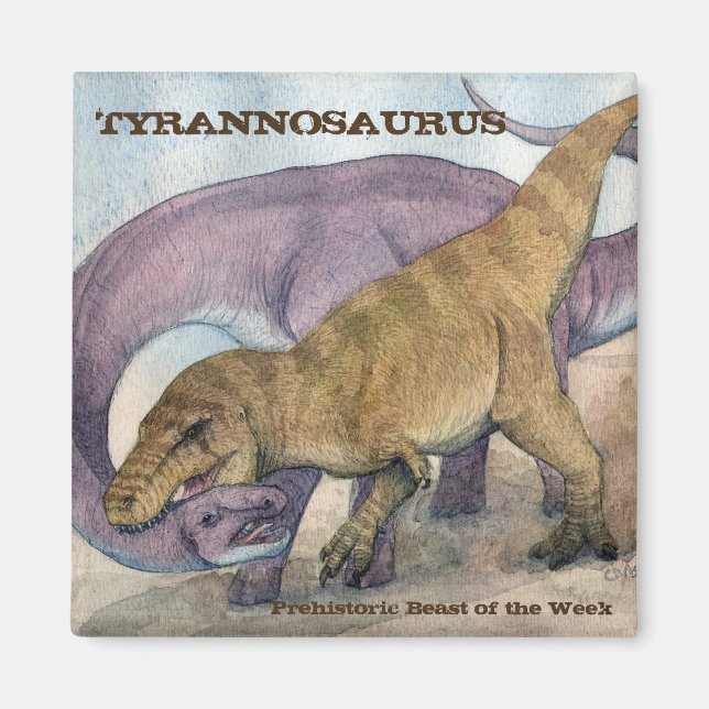 Magnet Tyrannosaurus (Devant)