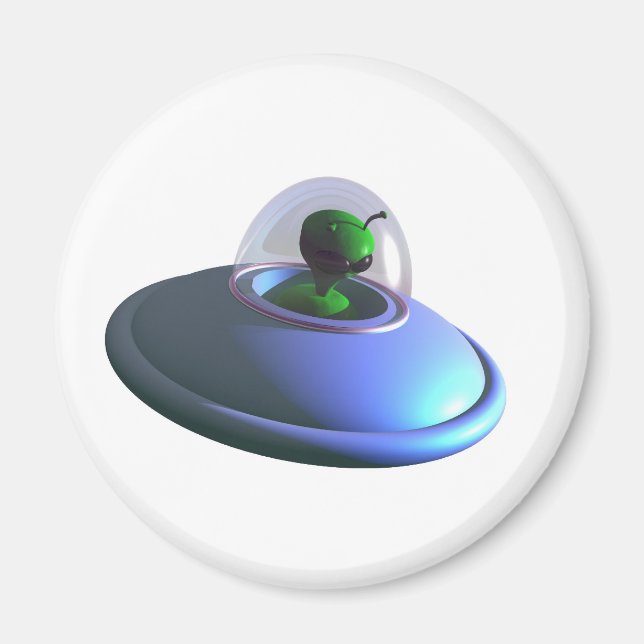 Magnet UFO Cute Lil (Devant)