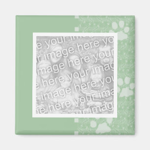 Magnet vert de photo de pattes de ressort