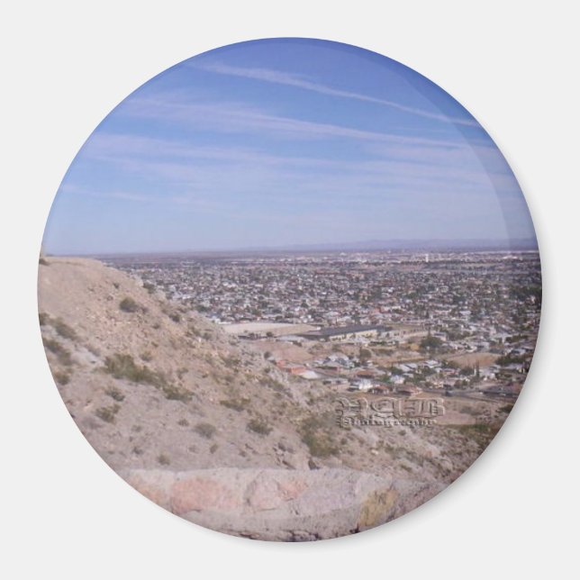 Magnet, view of El Paso Magnet (Front)