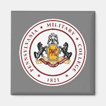 + Magnet w/PMC Seal Logo (square or round)
